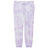 Joe's USA Ladies Beach Washed Cloud Fleece Tie-Dye Sweatpants Joe's USA Amethyst X-Small
