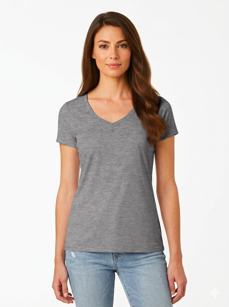 Joe's USA Ladies Fan Favorite V-Neck Tee