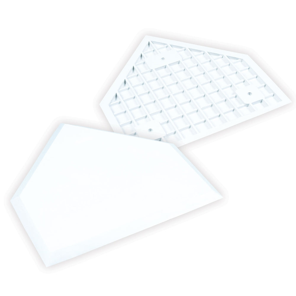 Champro White Home Plate without Spikes | Champro B033 Champro Standard Standard