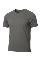 Royal Apparel B1001 Basic Supply Co. Unisex Short Sleeve 4.4 Jersey Tee - Asphalt