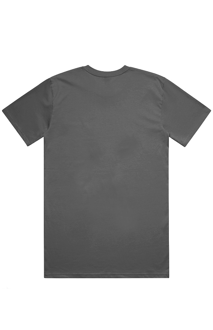Royal Apparel B1001 Basic Supply Co. Unisex Short Sleeve 4.4 Jersey Tee - Asphalt