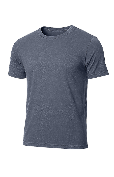 Royal Apparel B1001 Basic Supply Co. Unisex Short Sleeve 4.4 Jersey Tee - Navy