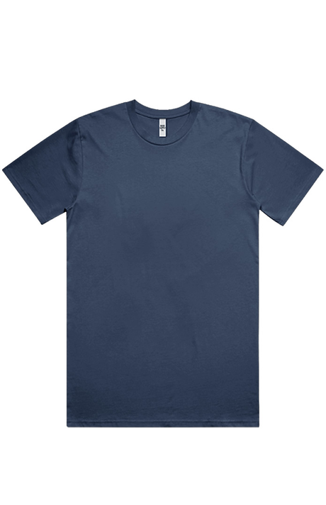 Royal Apparel B1001 Basic Supply Co. Unisex Short Sleeve 4.4 Jersey Tee - Navy