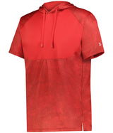Augusta Sportswear STADIUM PRINT SHORT SLEEVE HOODED TEE- Augusta Sportswear B11012