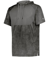 Augusta Sportswear STADIUM PRINT SHORT SLEEVE HOODED TEE- Augusta Sportswear B11012