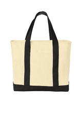 Port Authority B400 Ideal Twill Two-Tone Shopping Tote