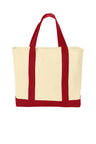 Port Authority B400 Ideal Twill Two-Tone Shopping Tote