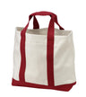 Port Authority ®  - Ideal Twill Two-Tone Shopping Tote.  B400 - Port Authority B400