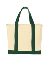 Port Authority B400 Ideal Twill Two-Tone Shopping Tote