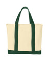 Port Authority B400 Ideal Twill Two-Tone Shopping Tote