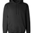 Royal Apparel B8150 Basic Supply Co. Unisex 8.3 oz Fleece Hooded Sweatshirt - Black