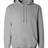 Royal Apparel B8150 Basic Supply Co. Unisex 8.3 oz Fleece Hooded Sweatshirt - Heather Grey