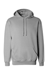 Royal Apparel B8150 Basic Supply Co. Unisex 8.3 oz Fleece Hooded Sweatshirt - Heather Grey
