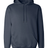 Royal Apparel B8150 Basic Supply Co. Unisex 8.3 oz Fleece Hooded Sweatshirt - Navy