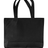 Royal Apparel B9025C Basic Supply Co. Canvas Zippered 25L Tote - Black