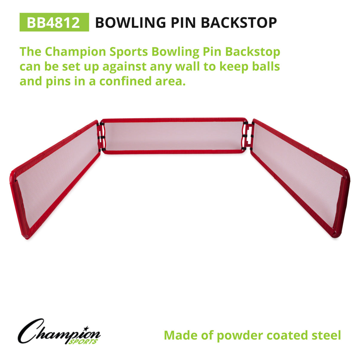 Champion Sports BOWLING PIN BACKSTOP