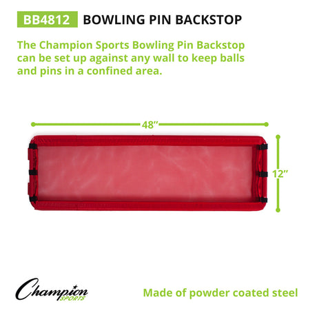Champion Sports BOWLING PIN BACKSTOP