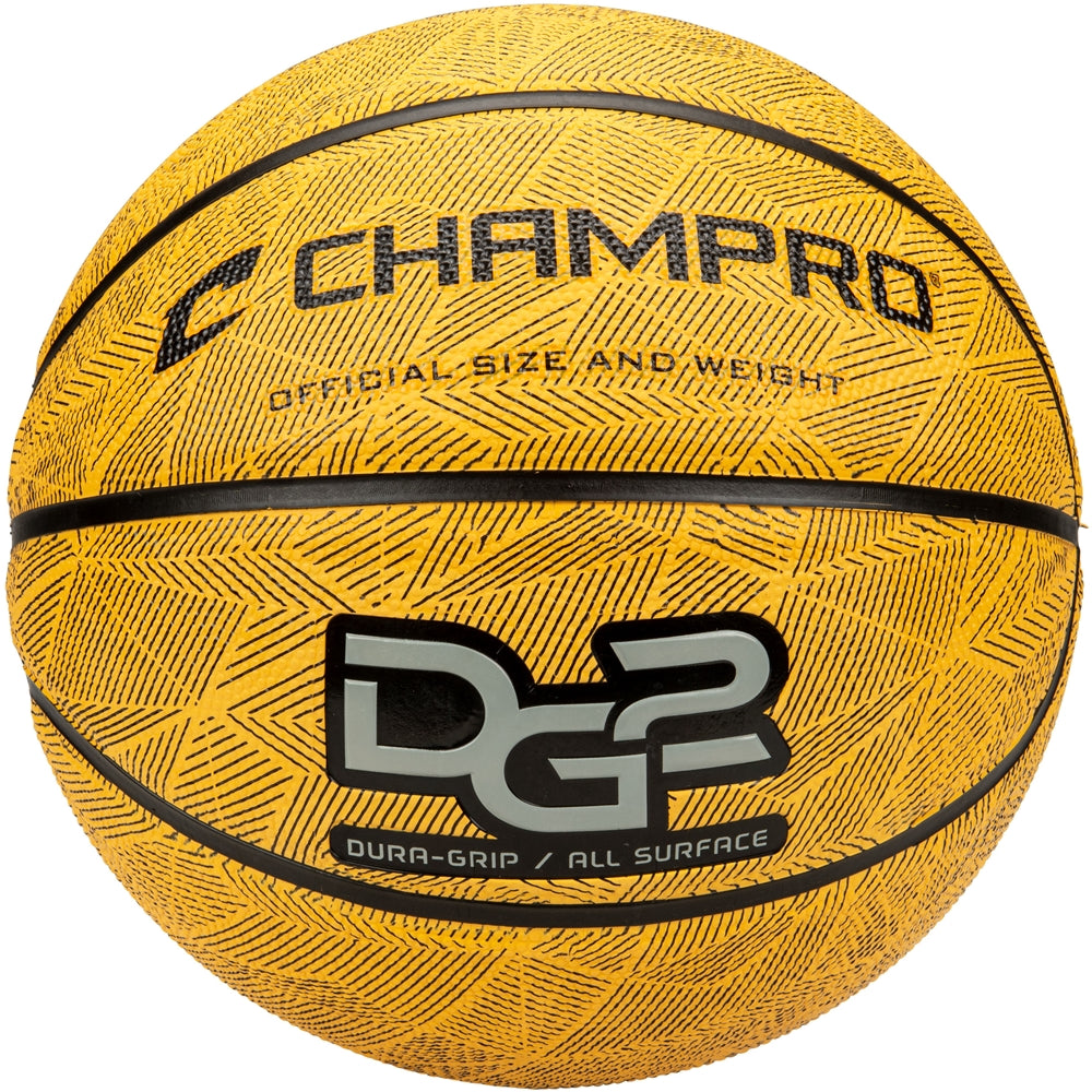 Champro Dura-Grip 230 Rubber Basketball | Champro BB50 Champro GOLD WOMEN'S - 28.5