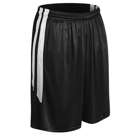 Champro DRI-GEAR® Muscle Basketball Short - BLACKWHITE | Champro BBS9 Champro BLACKWHITE S