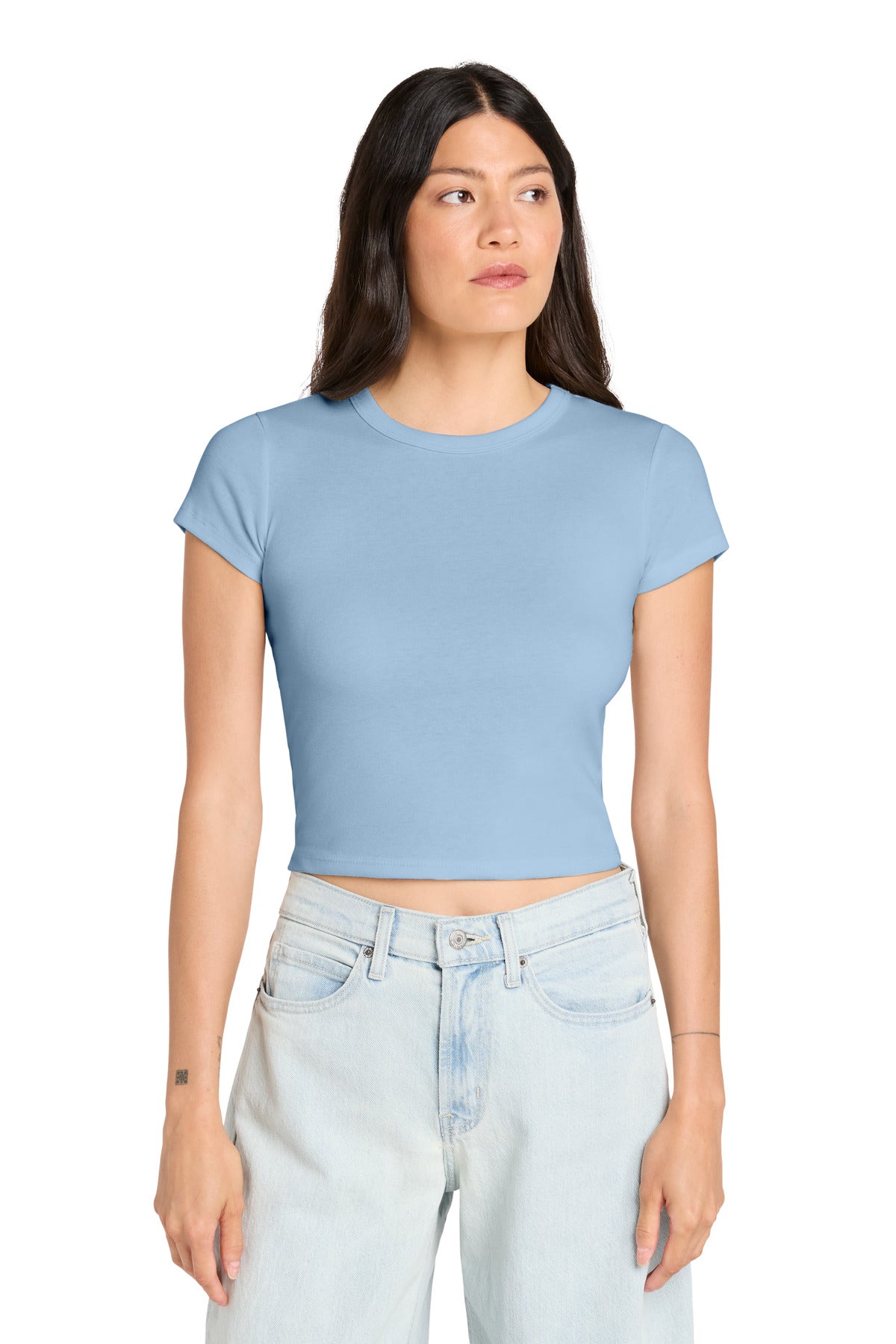 Joe's USA Premium Women's Micro Rib Baby Tee