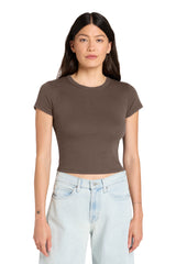 Joe's USA Premium Women's Micro Rib Baby Tee
