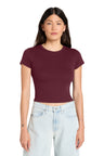 Joe's USA Premium Women's Micro Rib Baby Tee