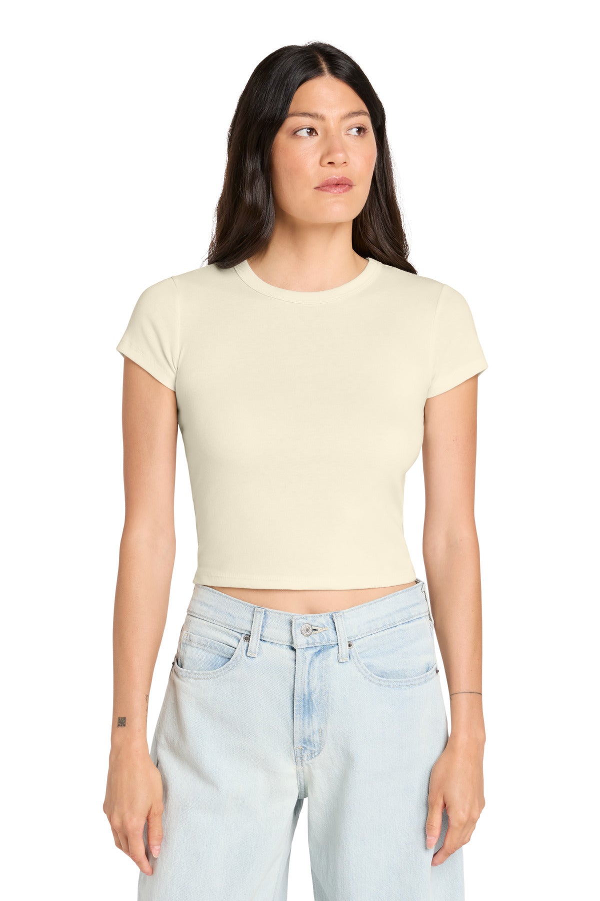 Joe's USA Premium Women's Micro Rib Baby Tee