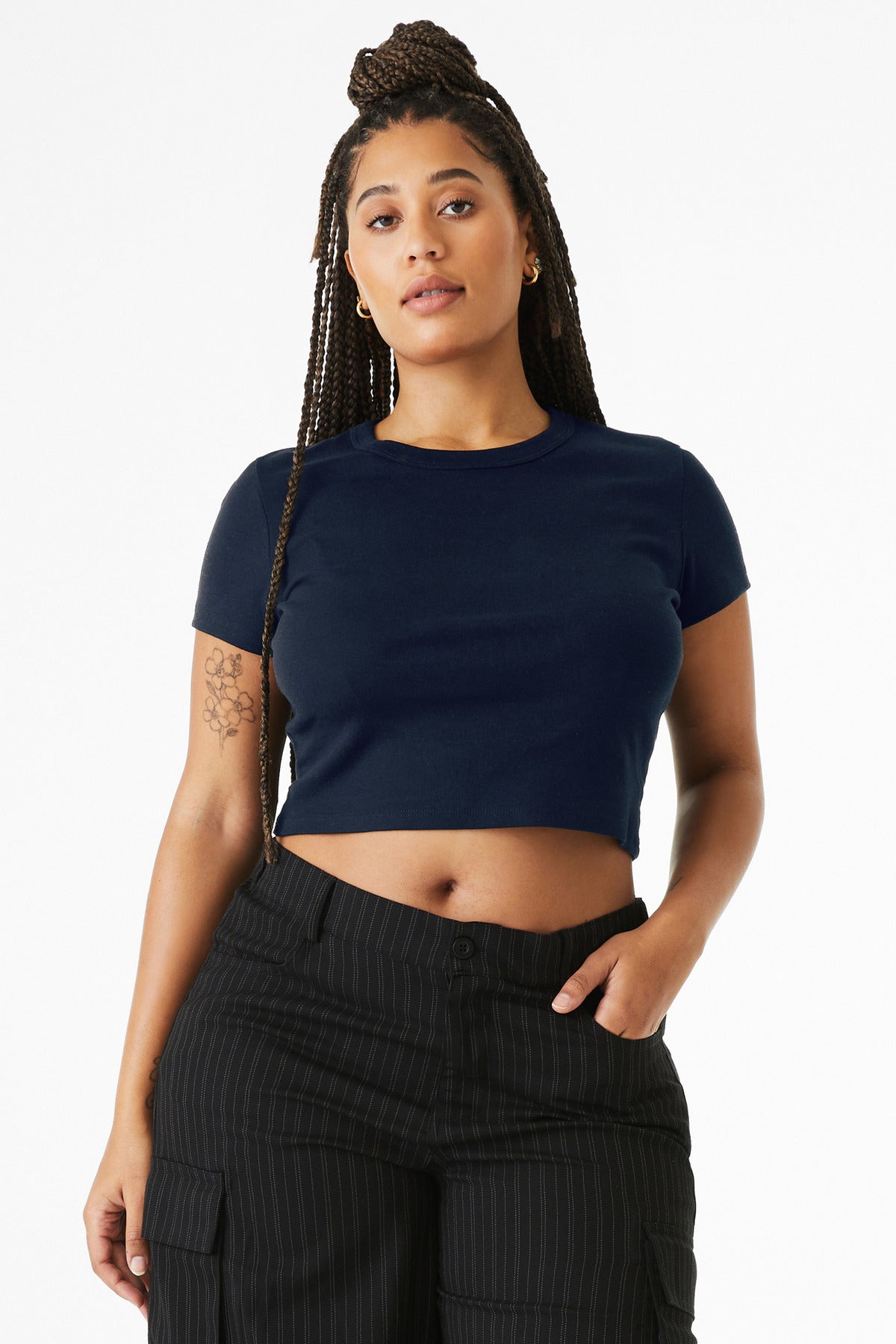 BELLA+CANVAS ®  Women's Micro Rib Baby Tee BC1010 - Bella + Canvas BC1010