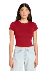 Joe's USA Premium Women's Micro Rib Baby Tee