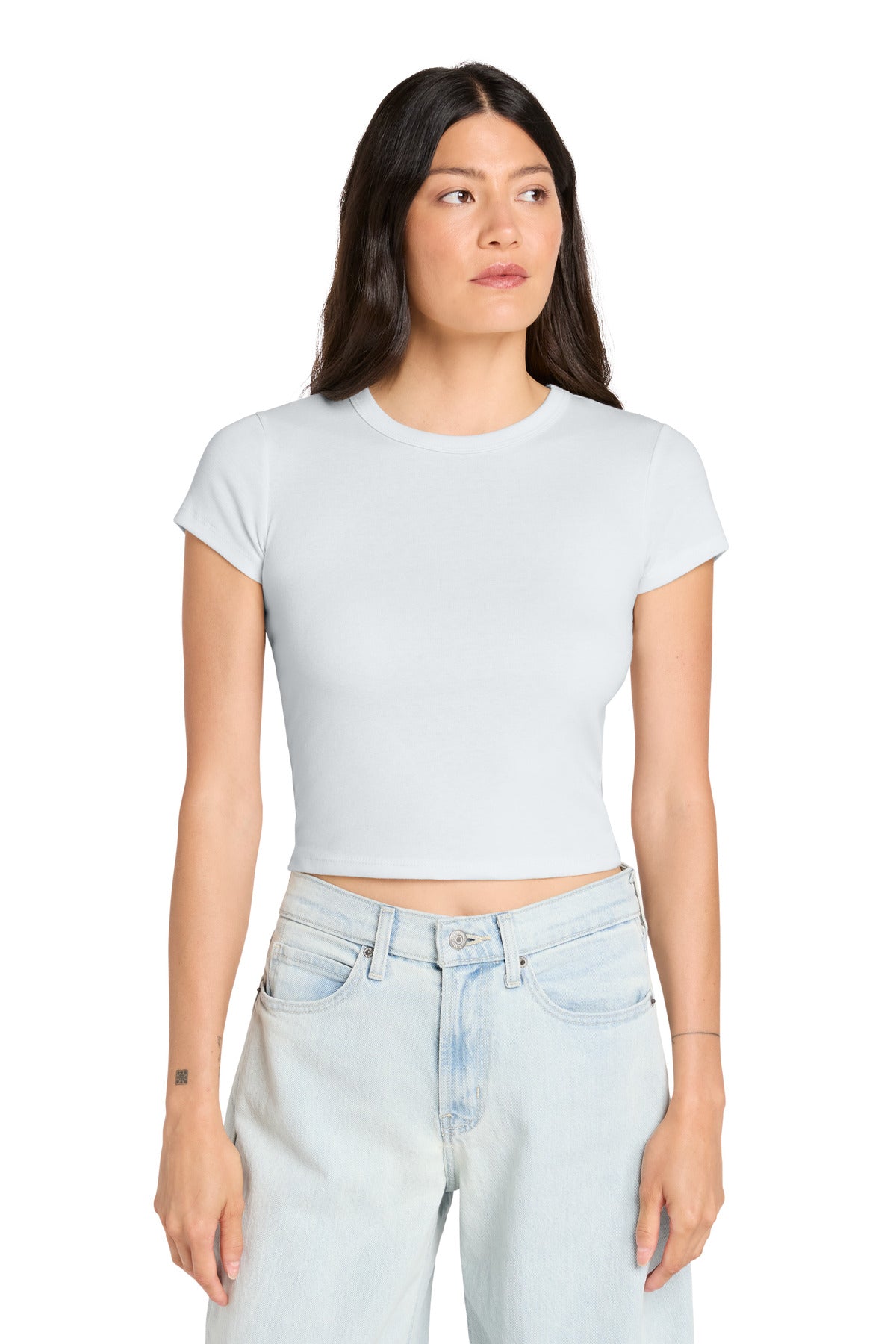 Joe's USA Premium Women's Micro Rib Baby Tee