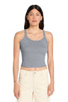Joe's USA Premium Women's Micro Rib Spaghetti Strap Tank