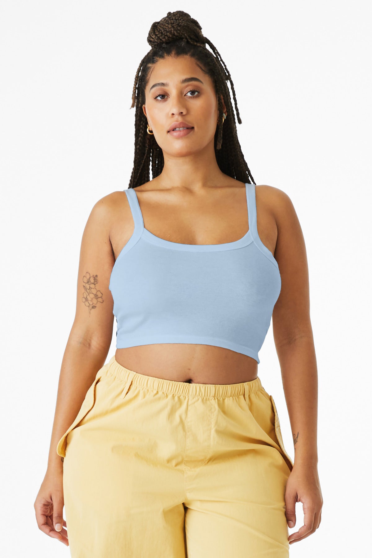 BELLA+CANVAS ®  Women's Micro Rib Spaghetti Strap Tank BC1012 - Bella + Canvas BC1012