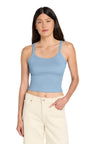 Joe's USA Premium Women's Micro Rib Spaghetti Strap Tank