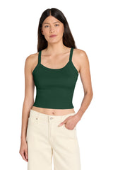 Joe's USA Premium Women's Micro Rib Spaghetti Strap Tank