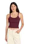 Joe's USA Premium Women's Micro Rib Spaghetti Strap Tank
