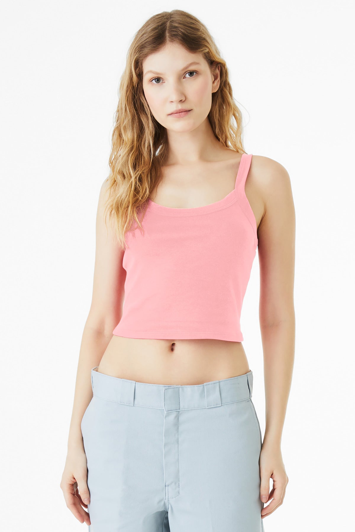 BELLA+CANVAS ®  Women's Micro Rib Spaghetti Strap Tank BC1012 - Bella + Canvas BC1012