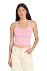 Joe's USA Premium Women's Micro Rib Spaghetti Strap Tank