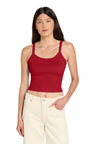 Joe's USA Premium Women's Micro Rib Spaghetti Strap Tank