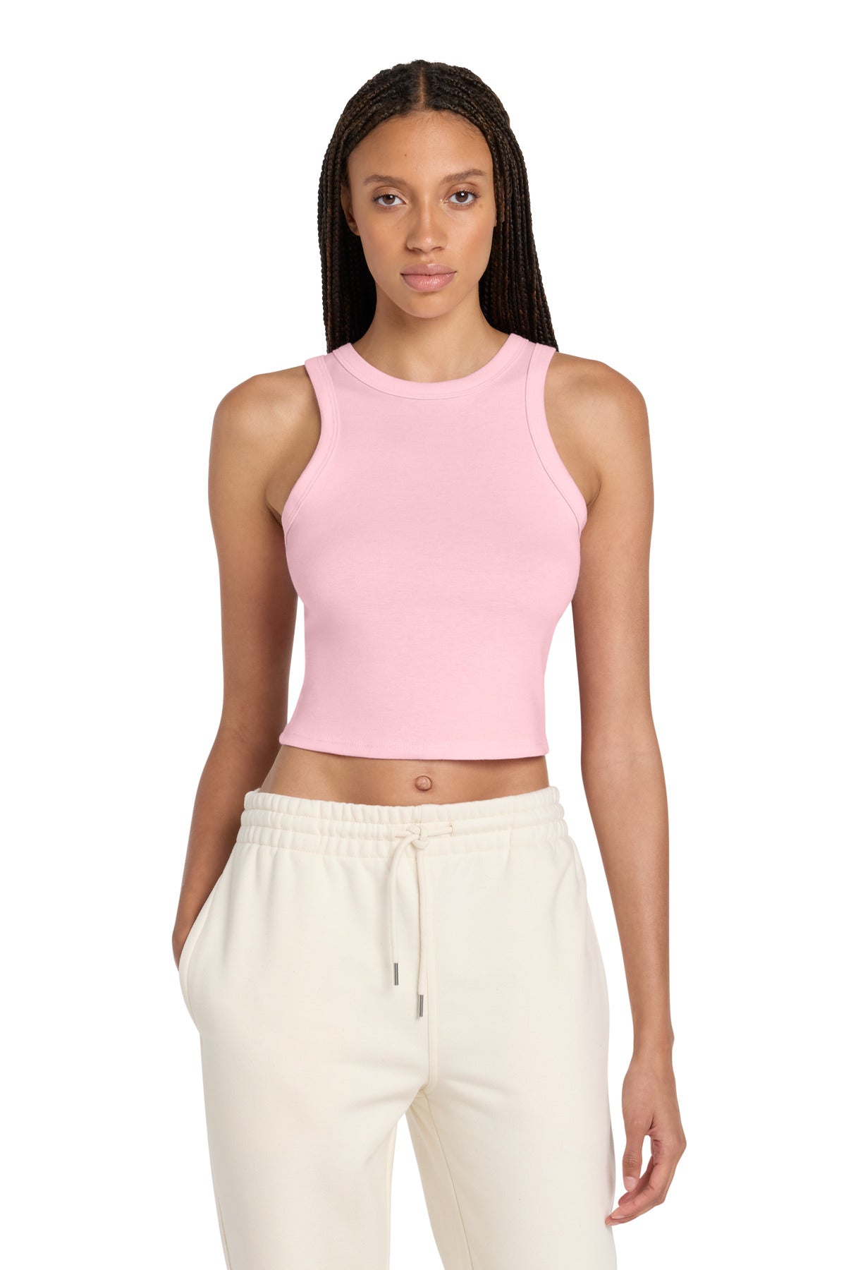 Joe's USA Premium Women's Micro Rib Racer Tank