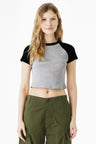 BELLA+CANVAS ®  Women's Micro Rib Raglan Baby Tee BC1201 - Bella + Canvas BC1201
