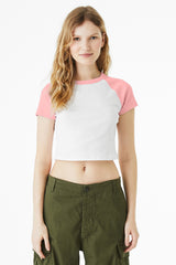 BELLA+CANVAS ®  Women's Micro Rib Raglan Baby Tee BC1201 - Bella + Canvas BC1201
