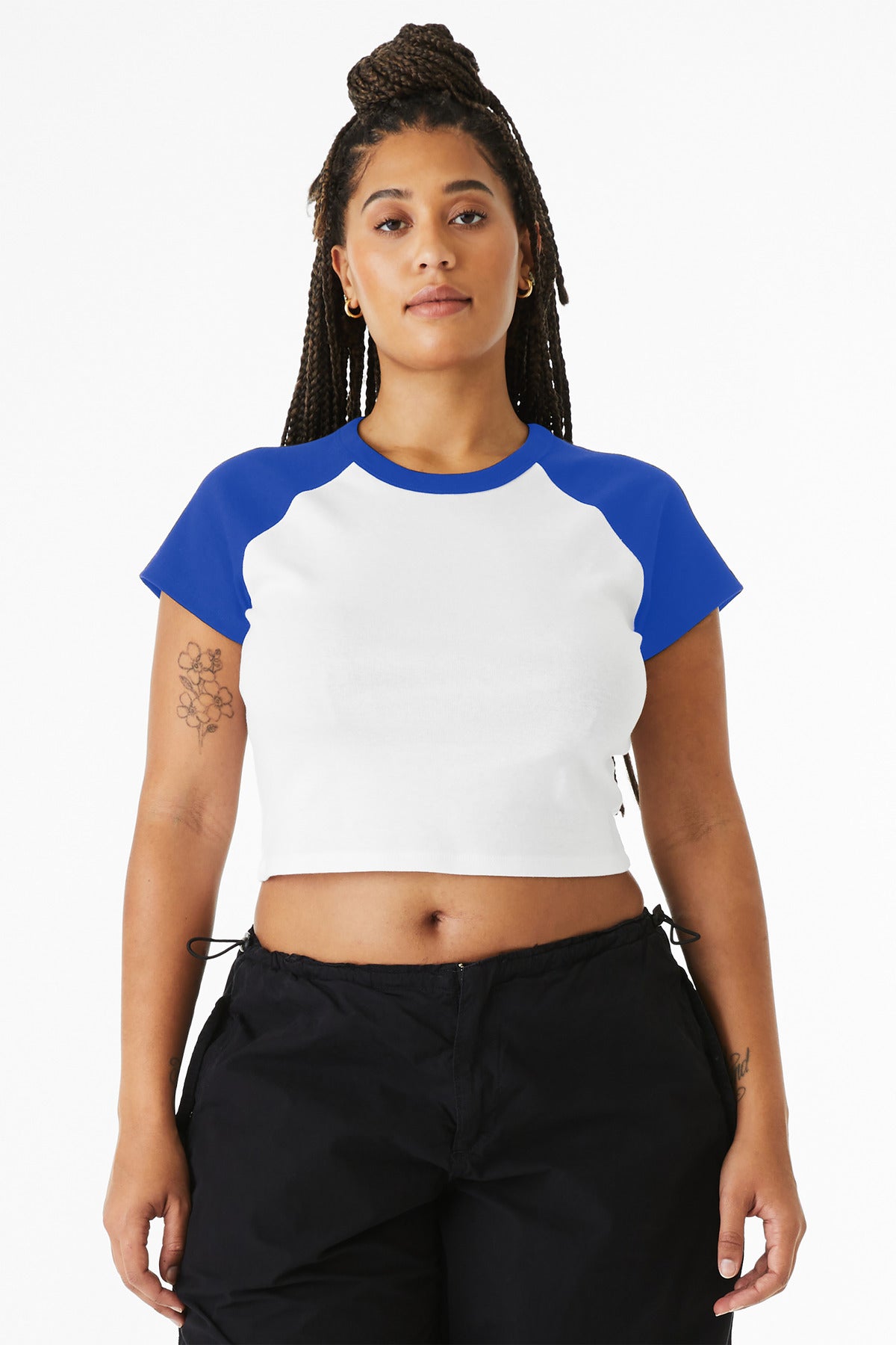 BELLA+CANVAS ®  Women's Micro Rib Raglan Baby Tee BC1201 - Bella + Canvas BC1201