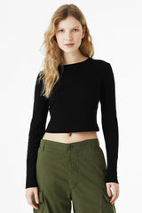 BELLA+CANVAS ®  Women's Micro Rib Long Sleeve Baby Tee BC1501 - Bella + Canvas BC1501