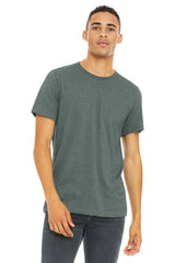 BELLA+CANVAS  ®  Unisex Heather CVC Short Sleeve Tee. BC3001CVC - Bella + Canvas BC3001CVC