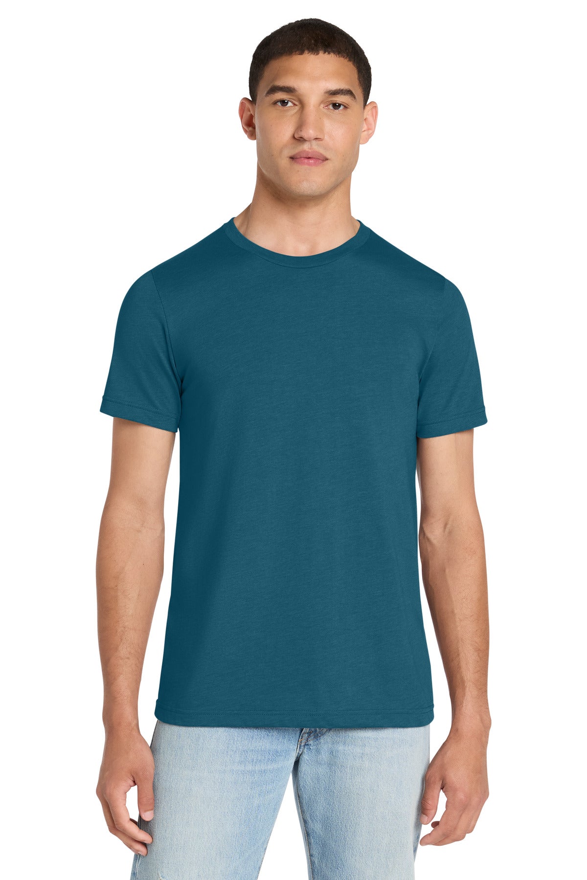 Joe's USA Premium Unisex Heather CVC Short Sleeve Tee