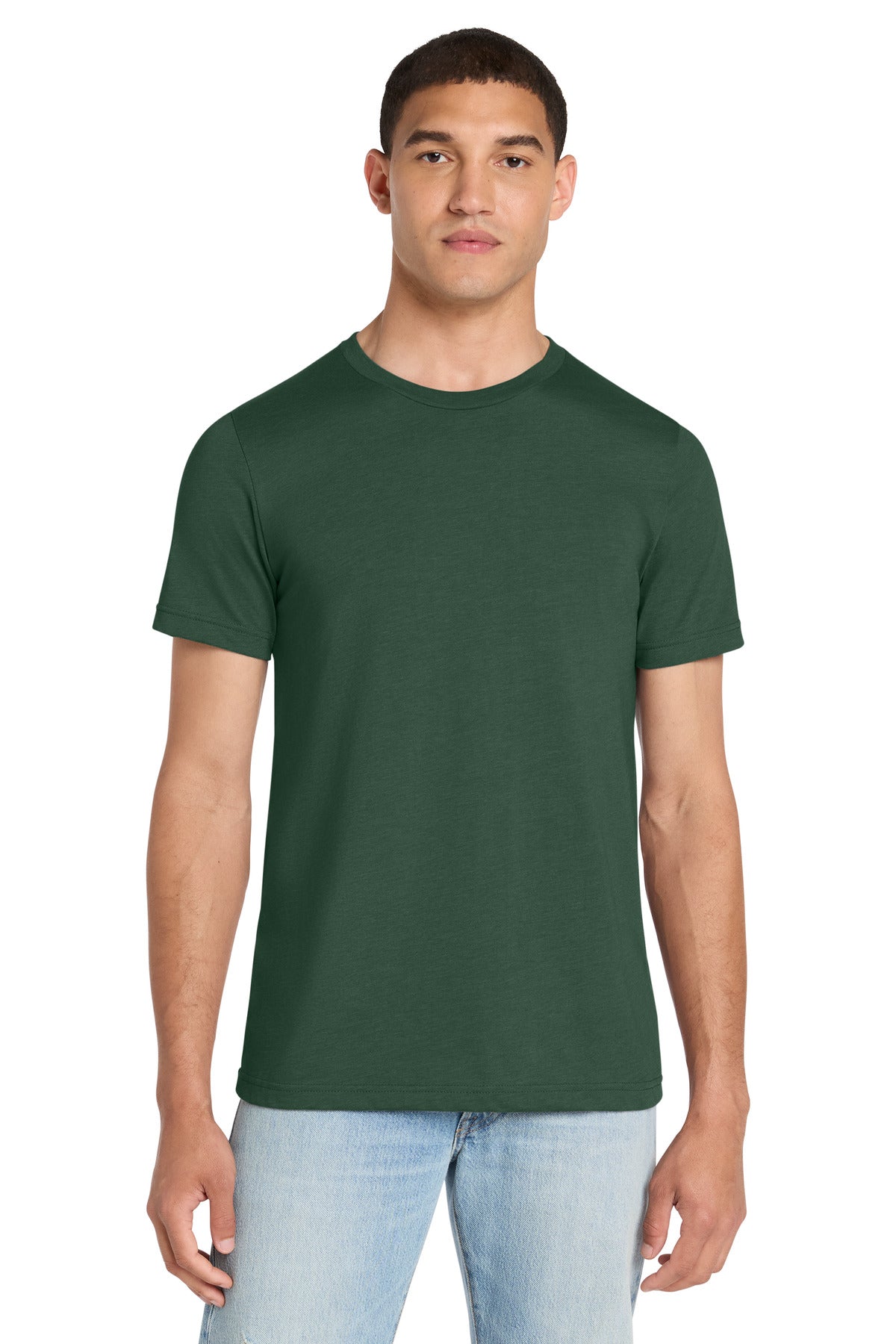 Joe's USA Premium Unisex Heather CVC Short Sleeve Tee