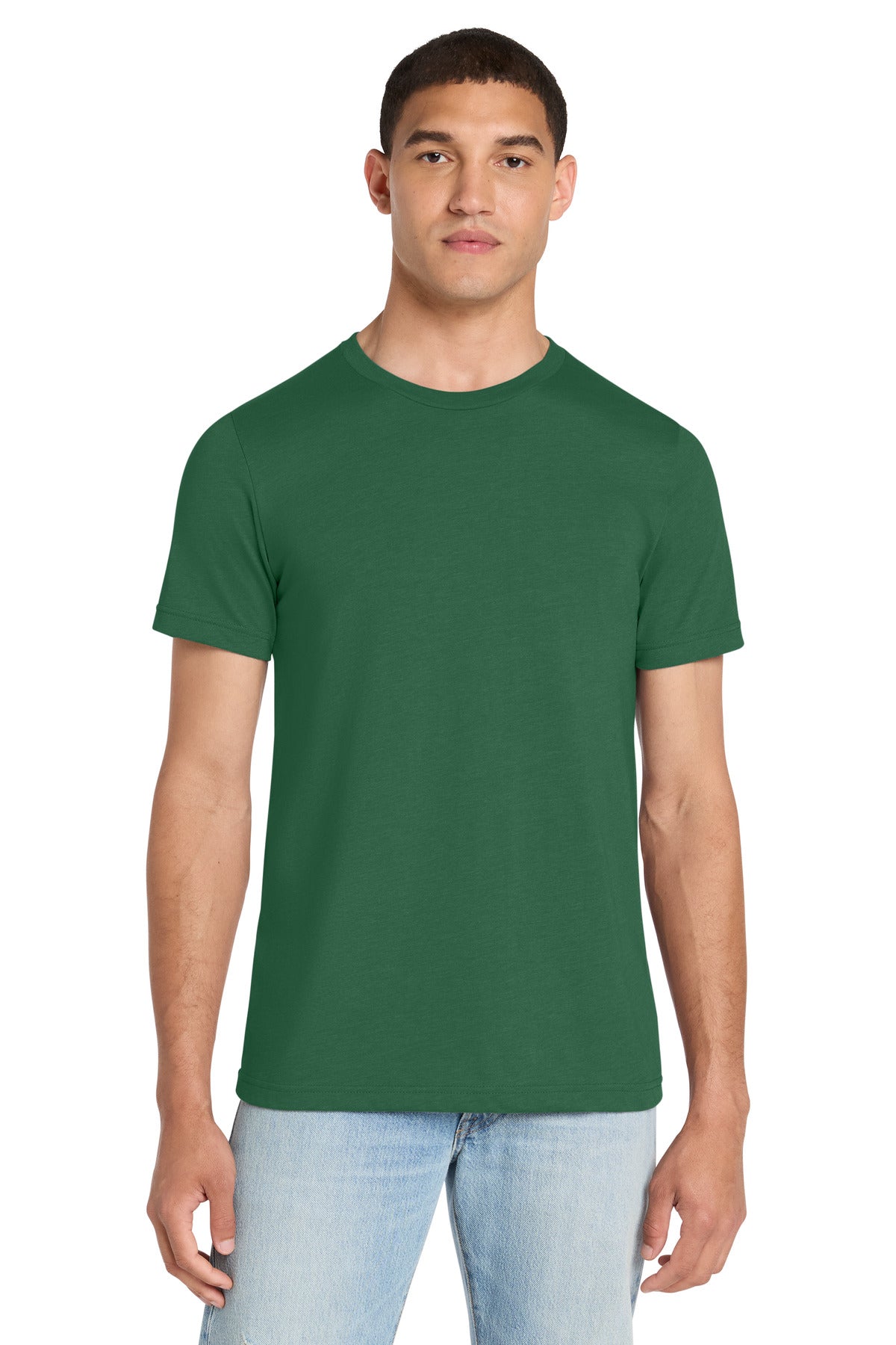 Joe's USA Premium Unisex Heather CVC Short Sleeve Tee
