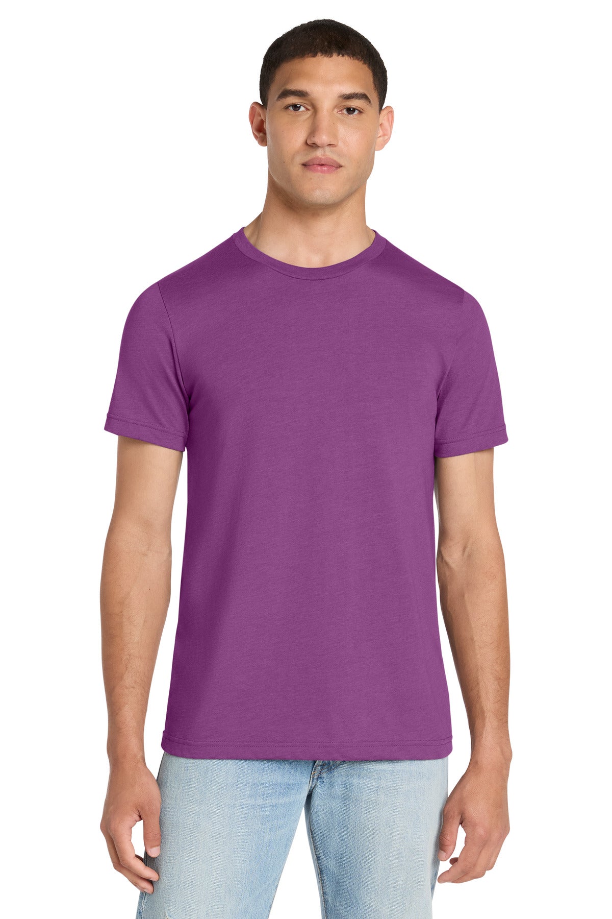 Joe's USA Premium Unisex Heather CVC Short Sleeve Tee