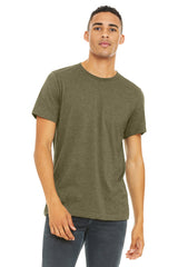 BELLA+CANVAS  ®  Unisex Heather CVC Short Sleeve Tee. BC3001CVC - Bella + Canvas BC3001CVC