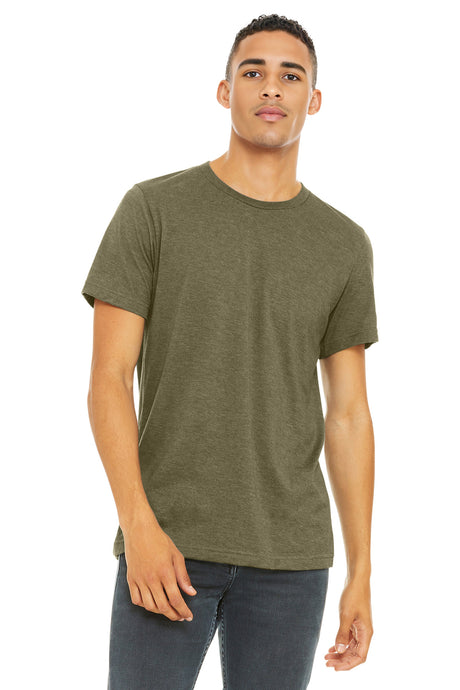 BELLA+CANVAS  ®  Unisex Heather CVC Short Sleeve Tee. BC3001CVC - Bella + Canvas BC3001CVC